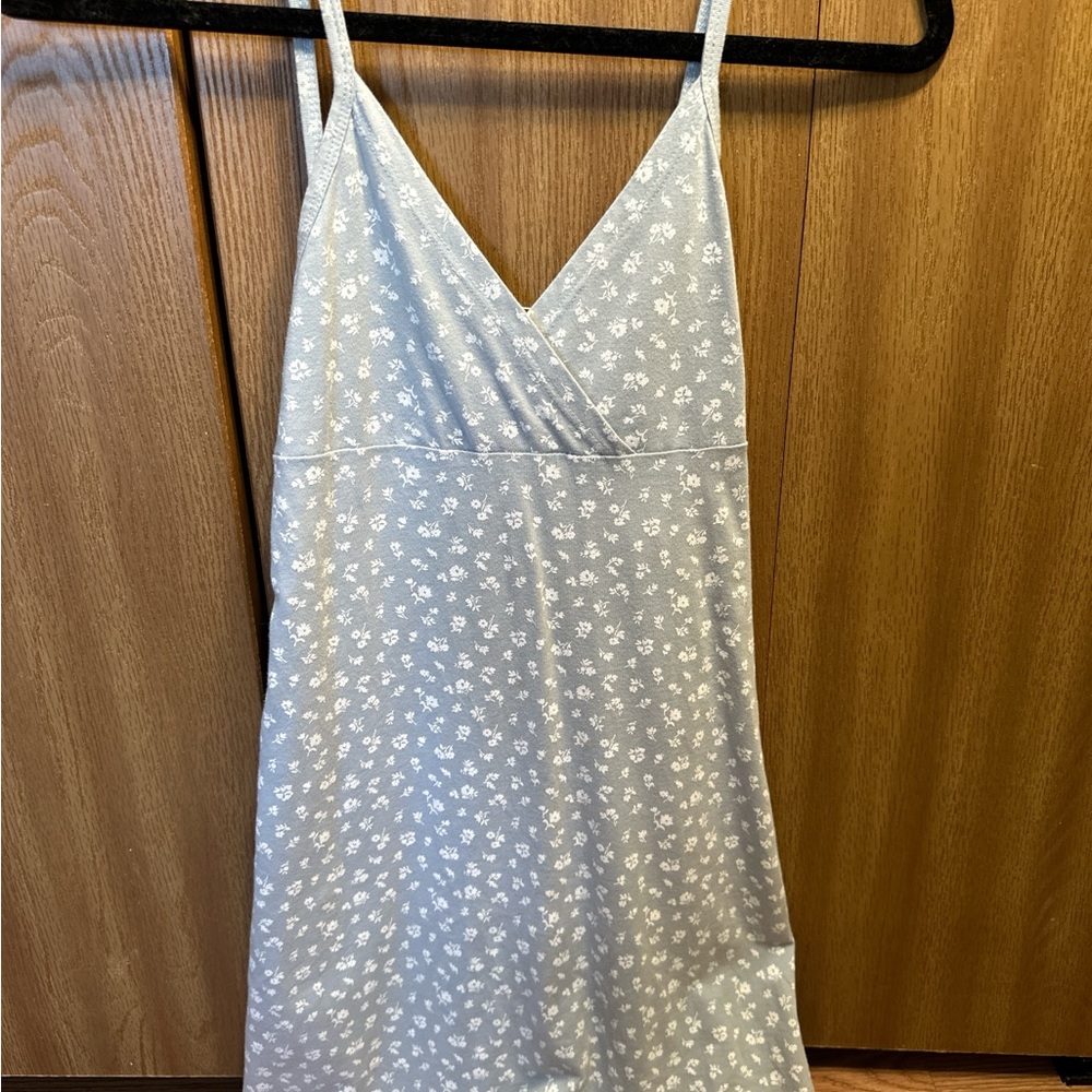 Floral Print Sleepwear Dress